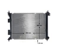 MAHLE CR 2103 000S Radiateur du moteur