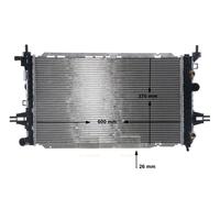 MAHLE CR 2105 000S Radiateur du moteur