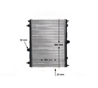 MAHLE CR 2113 000S Radiateur du moteur