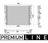 MAHLE CR 2215 000P Radiateur, refroidissement du moteur pour BMW