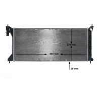 MAHLE CR 2245 000S refroidisseur et liquide de refroidissement