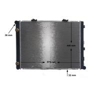 MAHLE CR 263 000S Radiateur du moteur