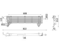 MAHLE CR 2636 000P Radiateur, refroidissement du moteur pour MERCEDES-BENZ