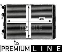MAHLE CR 29 000P refroidisseur de liquide de refroidissement