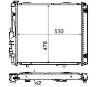 MAHLE CR 290 000S refroidisseur et liquide de refroidissement