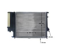 Radiateur, refroidissement du moteur MAHLE ORIGINAL CR 336 001S