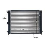 MAHLE Radiateur, refroidissement du moteur CR344000S