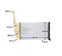 MAHLE CR 346 000S refroidisseur et liquide de refroidissement