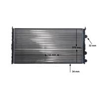 MAHLE CR 417 000S Radiateur du moteur