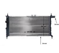 MAHLE CR 441 000S Radiateur du moteur