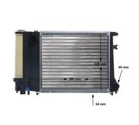 MAHLE CR 483 000S Radiateur du moteur