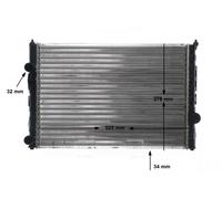 MAHLE CR 507 000S Radiateur du moteur