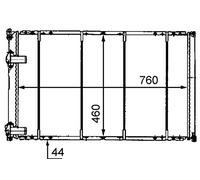 MAHLE CR 526 000S refroidisseur et liquide de refroidissement