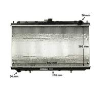 MAHLE CR 545 000S refroidisseur et liquide de refroidissement