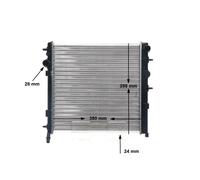 MAHLE ORIGINAL CR 556 002S Radiateur du moteur