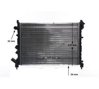 MAHLE CR 610 000S Radiateur du moteur