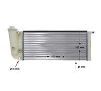 MAHLE CR 617 000S refroidisseur et liquide de refroidissement