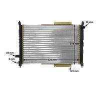 MAHLE CR 622 000S refroidisseur et liquide de refroidissement