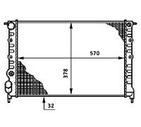 MAHLE CR 638 000S refroidisseur et liquide de refroidissement