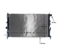 MAHLE ORIGINAL CR 649 000S Radiateur du moteur