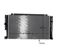 MAHLE ORIGINAL CR 775 001S Radiateur du moteur