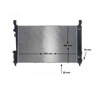 MAHLE CR 781 000S Radiateur du moteur