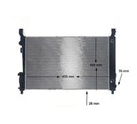 MAHLE CR 781 000S refroidisseur et liquide de refroidissement