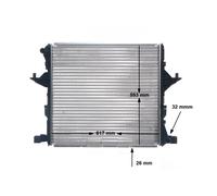 MAHLE CR 81 000S Radiateur du moteur
