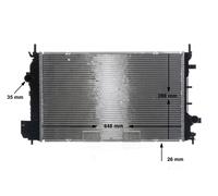 MAHLE CR 812 000S Radiateur du moteur