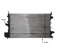MAHLE CR 835 001S Radiateur du moteur