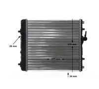 MAHLE CR 837 001S Radiateur du moteur