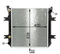MAHLE CR 870 000S refroidisseur et liquide de refroidissement