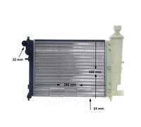 MAHLE CR 90 000S Radiateur du moteur
