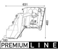 MAHLE CRT 103 000P Réservoir de compensation BEHR PREMIUM LINE