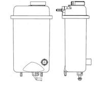 Vase d'expansion, liquide de refroidissement CRT 52 000S MAHLE pour BMW 8 7 5