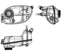 Mahle Original Vase d'expansion CRT 65 000S, liquide de refroidissement