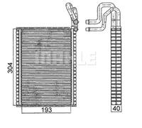 MAHLE Évaporateur Climatisation Pour BMW X5 F15 F85 E70 X6 E71 E72 F16 F86