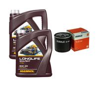 Mahle Filtre 10L mannol Longlife 504/507 5W-30 pour lada Kalina Break 2194 1.6