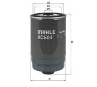 MAHLE Filtre à carburant KC 504 pour HYUNDAI Santa Fé III (DM) 81,5mm 143,2mm