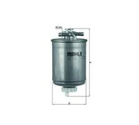 MAHLE Filtre à carburant KL 103 pour VW Polo III Classic (6V2) 80,0mm 157,0mm