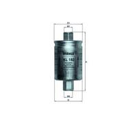 MAHLE Filtre à carburant KL 182 pour OPEL Speedster (E01) pour MG MGF (RD)