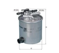 MAHLE Filtre à carburant KL 404/16 pour RENAULT Logan Express (US) 93,2mm