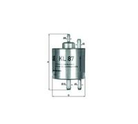 MAHLE Filtre à carburant KL 87 convient pour MERCEDES-BENZ Classe A (W168)