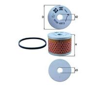 MAHLE Filtre à carburant KX 13D pour RENAULT Clio I 3/5 portes (B/C57, 5/357)