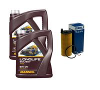 MAHLE Filtre À Huile 10L MANNOL LONGLIFE 504/507 5W-30 Pour BMW X3 F25 xDrive20d