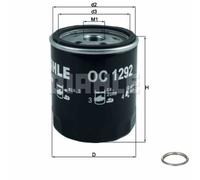 MAHLE Filtre à Huile Avec Joint Pour Ford Kuga II 2.0 TDCi 4x4