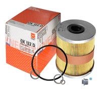 MAHLE Filtre À Huile Avec Vis De Fermeture Pour Audi A8 4.2 Quattro 3.7 S8