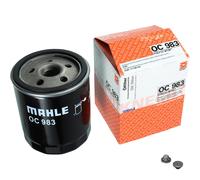 MAHLE Filtre À Huile Avec Vis De Fermeture Pour Fiat Stilo Multi Wagon 1.6 16V