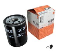 Mahle Filtre À Huile Avec Vis De Fermeture Pour Ford Escort VI Berline 1.8 D