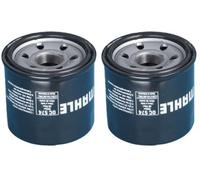 MAHLE Filtre à huile OC574 (Lot de 2)